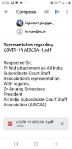 Read more about the article AISCSA letter for total lockdown